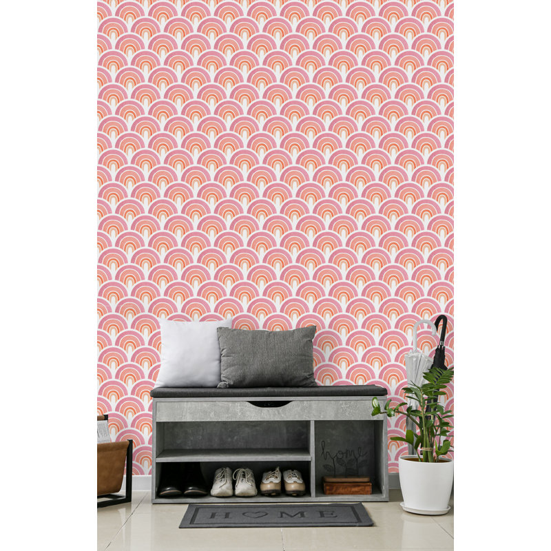 Panneau de papier peint Belizaire, L 18,75 po x l 25 po, Vinyle