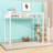 Twin Size Metal Loft Bed With Integrated Storage And Contemporary Design-528791385