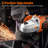 Cordless Brushless Angle Grinder Ergonomic Handle Dust-Proof Design with Grinding