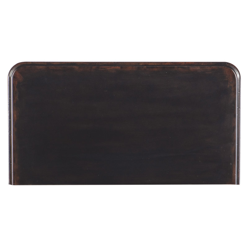 Charleston Black Cherry 2-Drawer Nightstand with USB Ports