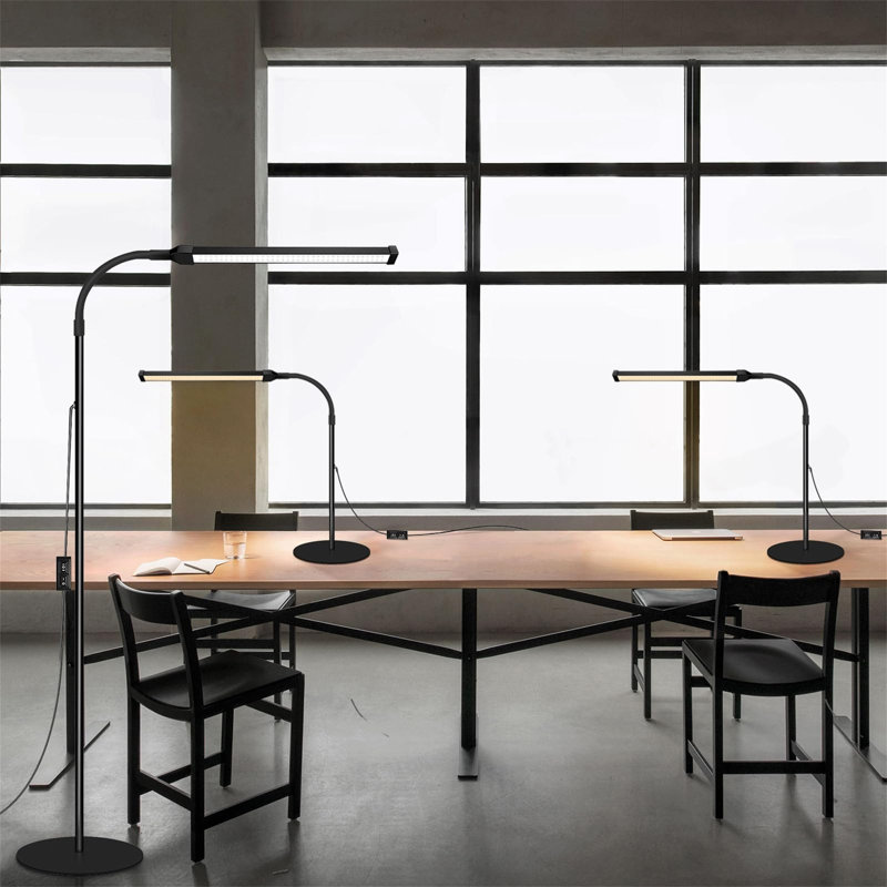 Daloris 177.8 H cm Swing Arm Floor Lamp
