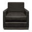 Fauteuil pivotant en cuir Monterrey