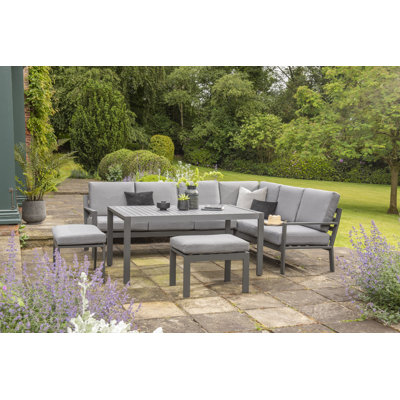 Abhik Titchwell Corner Set with Table