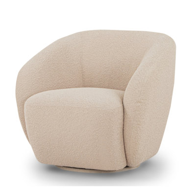 Jainie Upholstered Swivel Armchair