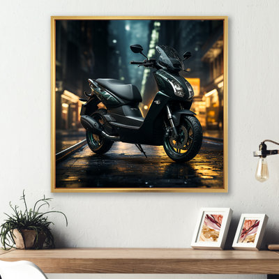 " Night Streets And Scooters II "