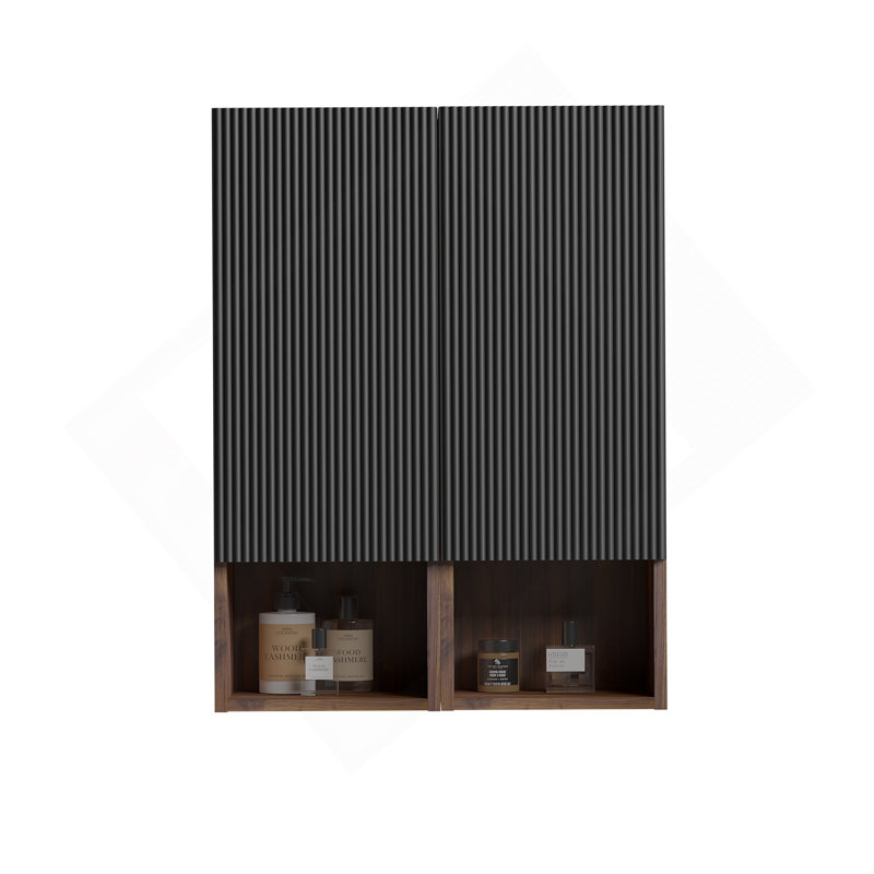 Armoire latérale de salle de bain flottante, armoire de rangement murale pour petits espaces