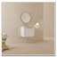 Meuble-lavabo 24 po à fermeture en douceur avec lavabo - fixation murale - petite salle de bain