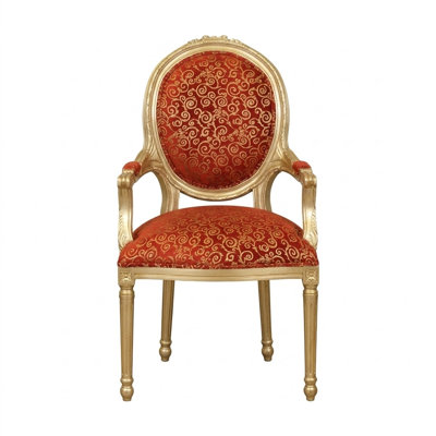 Fauteuil rembourré blanc cassé Gelantipy