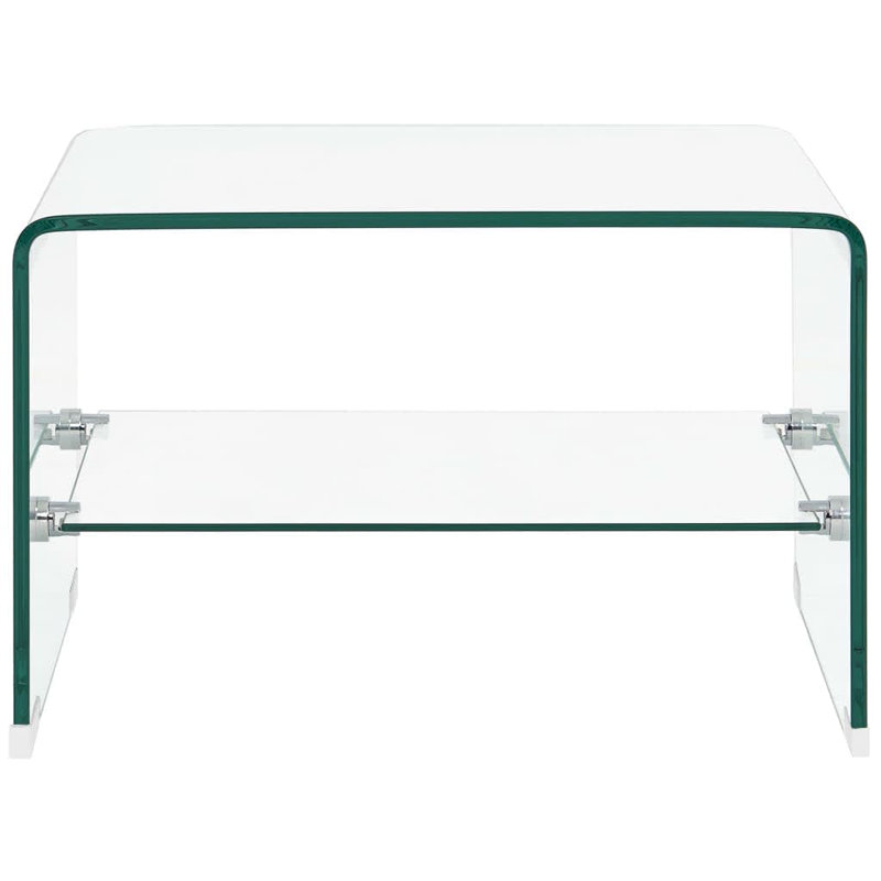Amoret Abstract Coffee Table with Storage, 33 X 50 x 45cm