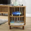 Luna Tier Round Open Shelf End Table