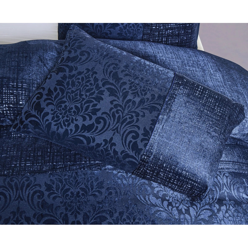 Duvet Cover, Blue, Double Duvet Cover + 2 Standard Pillowcases