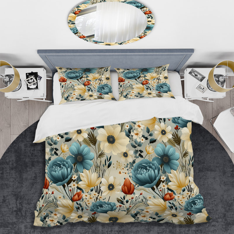 Ensemble de housse de couette Parisse, Housse de couette pour très grand lit et 2 très