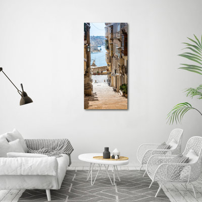 Streets In Malta - Wrapped Canvas Print
