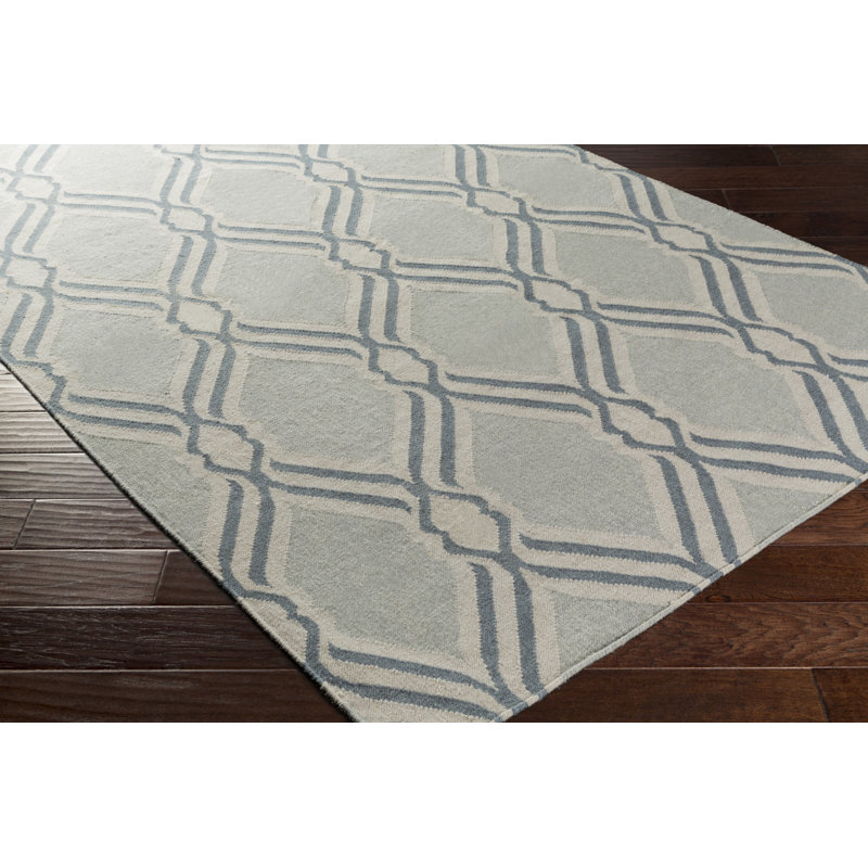 Jarica Cotton Ikat Indoor Rug, Rectangle 5' x 7'6"