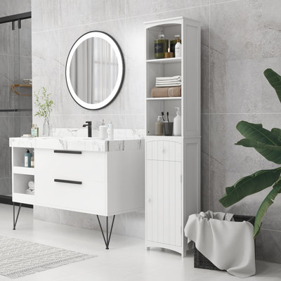 Freestanding Linen Cabinet
