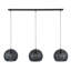 Brea 3 - Light Kitchen Island Globe Pendant