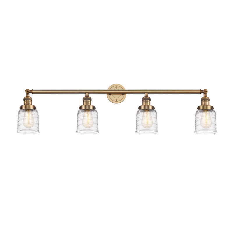Amanda-Grace 4 - Light Vanity Light, LED, Brushed Brass