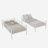 Madison Convertible Metal Bunk Bed Frame with Ladder & Guardrails-123853776