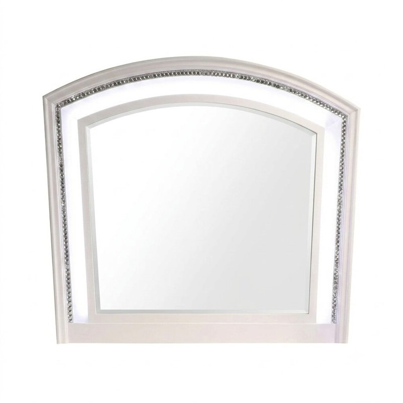 Zynelle blanc perle 48 po X P 38 po Miroir H