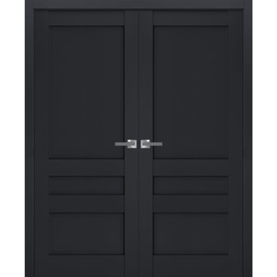 Portes françaises à panneaux en bois Veregio