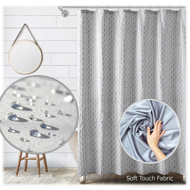 Rhonin Polyester Shower Curtain