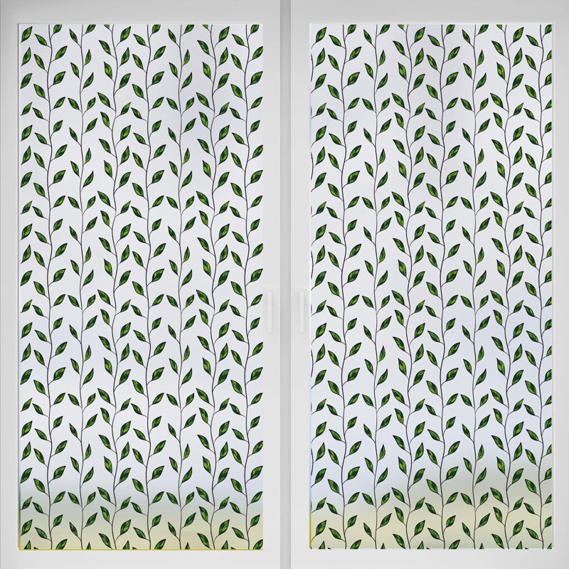 Plants & Flowers Window Decal
