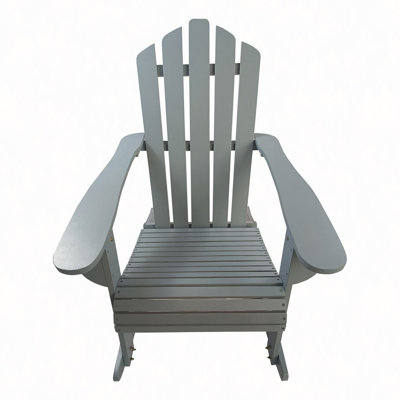 Chaise Adirondack inclinable en bois