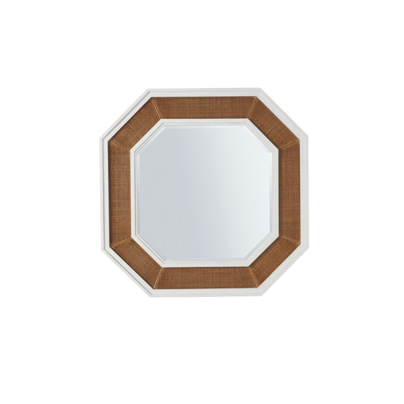 Miroir Laguna, Brun / blanc