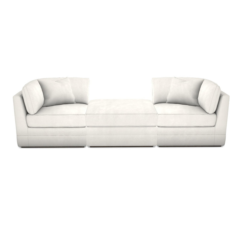 Thom Filicia Home Sectional, Tommy Snow Polyester Blend, Havana