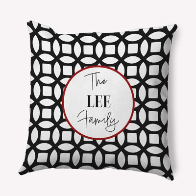 Geometric Throw Pillow