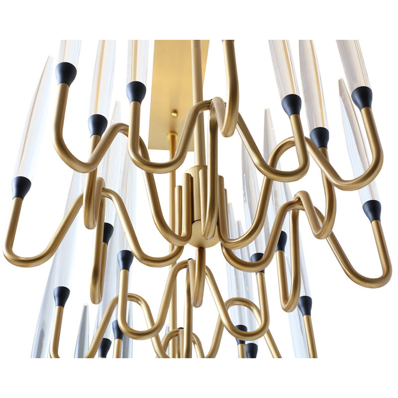 Hestia Pendant, 52.25", 56 Lights