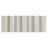 Woven Texture Stripe Bath Rug 22X58"