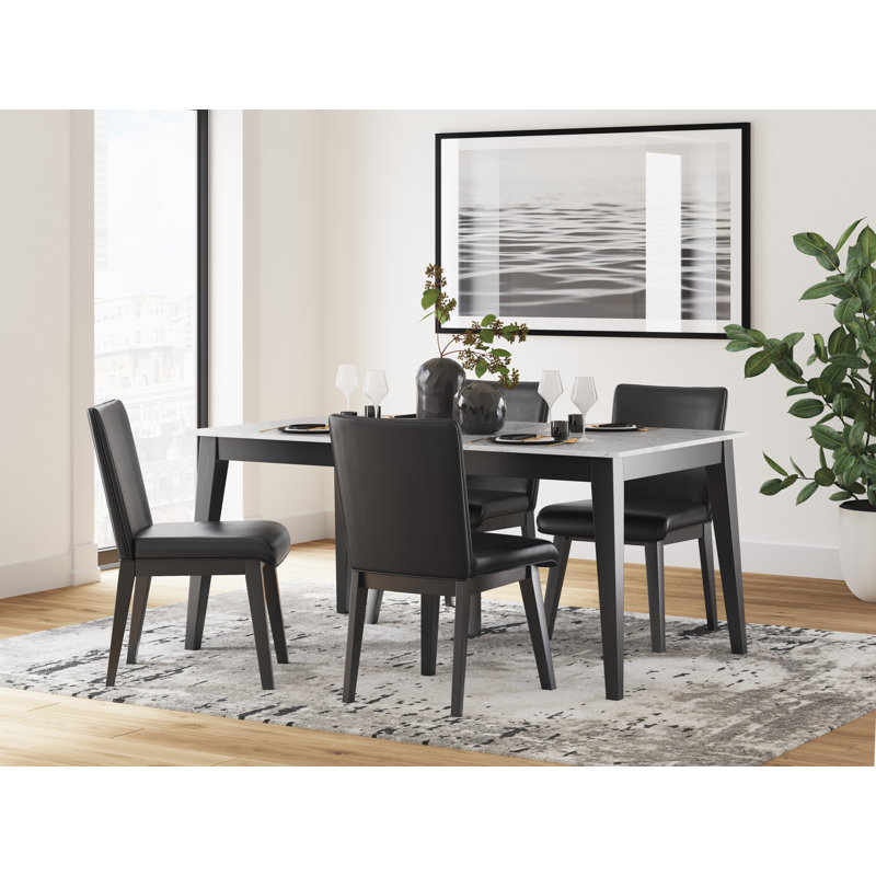 Jettaya Dining Table and 4 Chairs