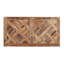 Bureau en bois massif récupéré Lawrenny