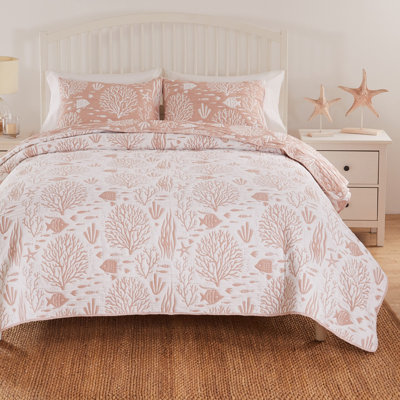 Ensemble de couvre-lit 3 pièces Greenland Home Fashions Marina, 105 x 95 pouces