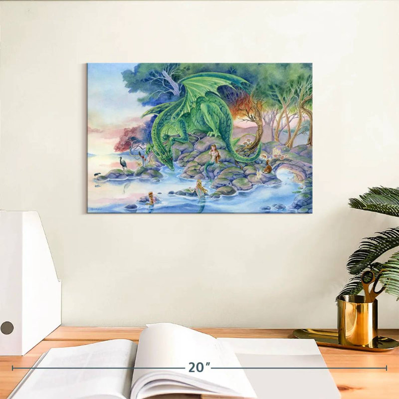 Kelan Air And Sea, 8" H x 12" W