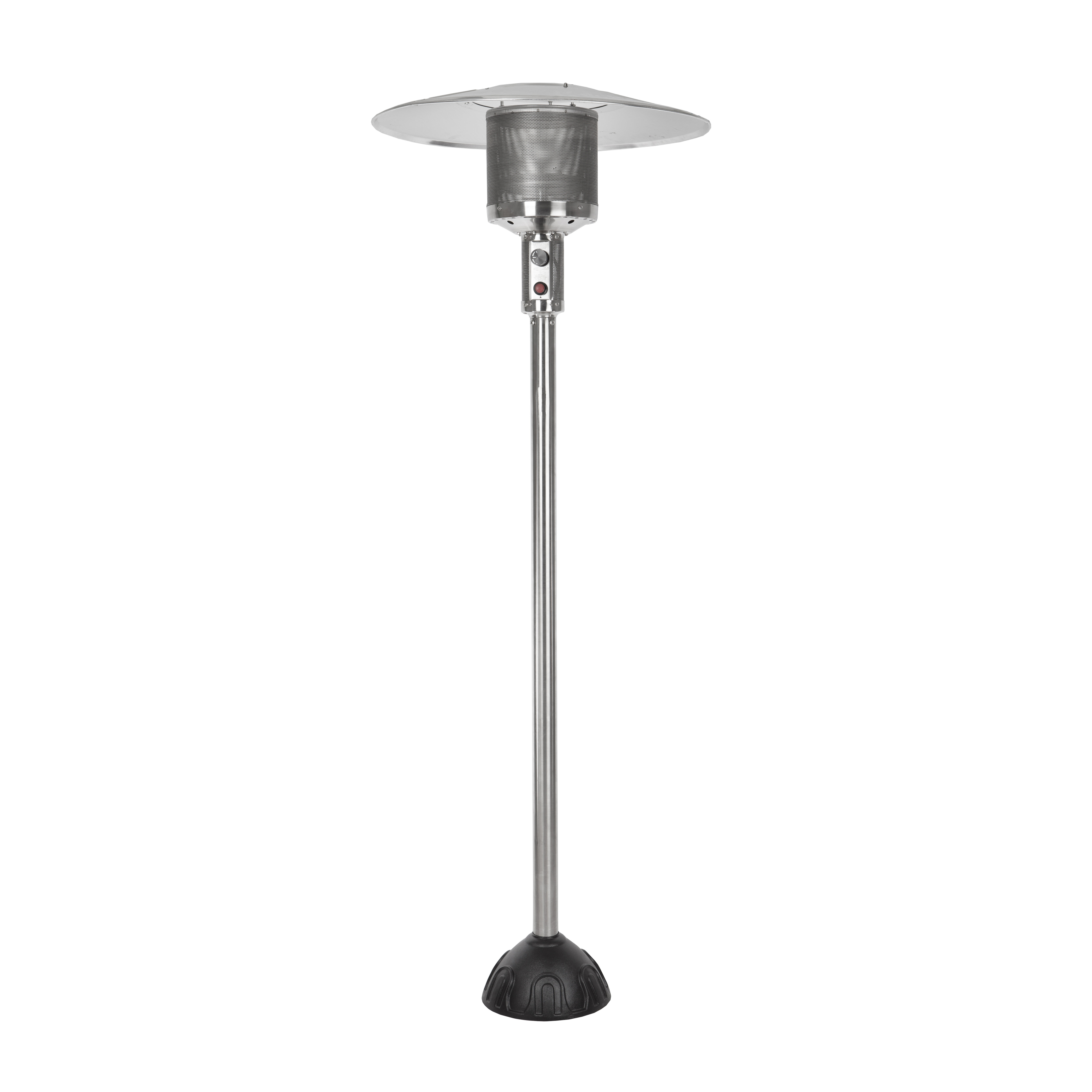Fire Sense Natural Gas Patio Heater 45,000 BTU with Electric