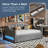 Upholstered Twin Xl Size Daybed-1009469623