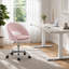 HOMCOM Velvet Office Chair