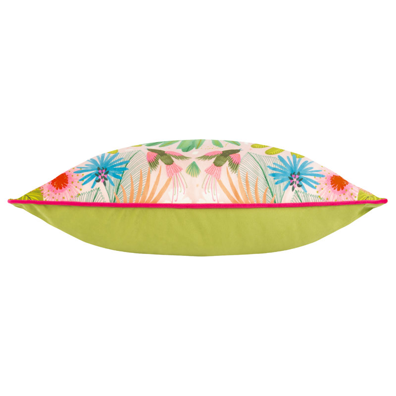 Floral Rectangular Cushion Cover