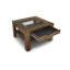 Hadlow Four Leg Coffee Table with Storage-225782524