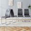 Chaises de salle à manger en similicuir, chaises d'appoint (ensemble de 8)-89446617-89446615-89446614