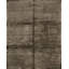 Wool Striped Area Rug in Dark Green