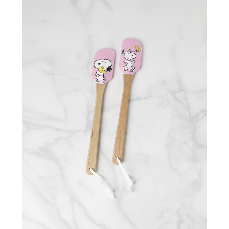 Lenox Chef Snoopy Spatulas, Set of 2, Pink