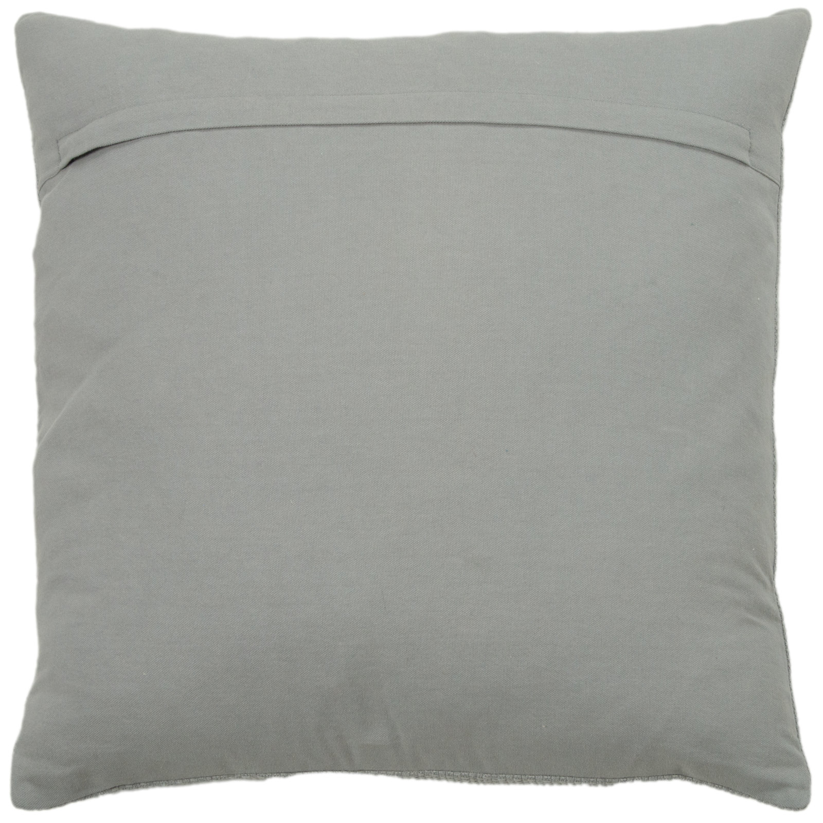 Brocka Textured Cotton Throw Pillow, Gray