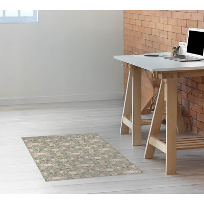 Tapis de bureau Ogee Leaf