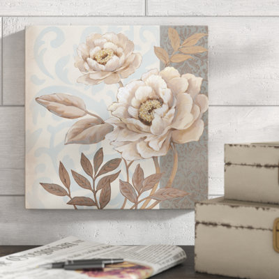 «Parisian Peony I», peinture sur toile