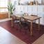 Pollark Solid Colour Hand Woven Area Rug-1699464947