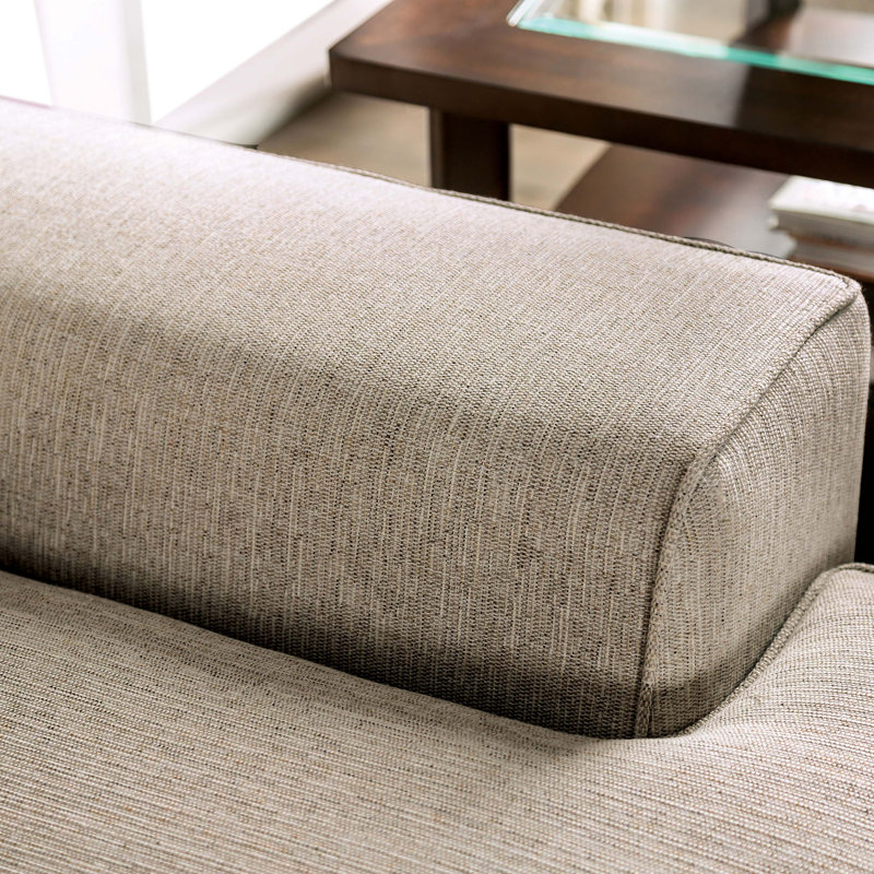 Anayi 75'' Flared Arm Loveseat, Sand 100% Polyester