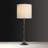 27.5in Brushed Bronze Buffet Table Lamps
